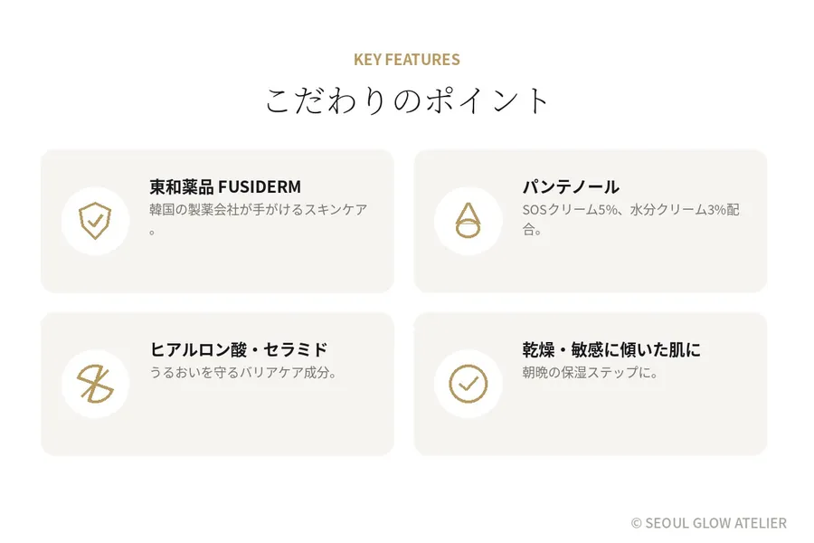 FUSIDERM バリアリペア 3点セット 商品説明 6