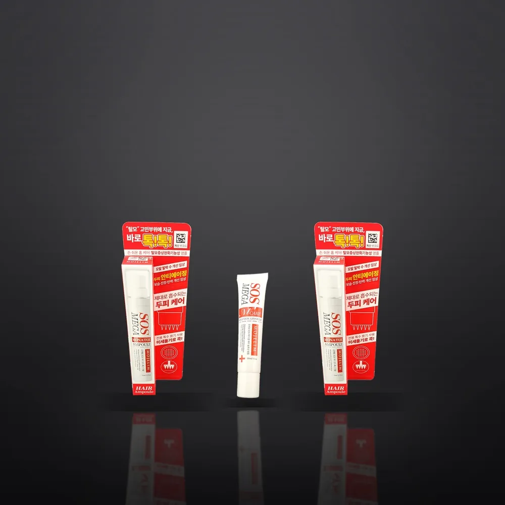 MOJELIM 頭皮アンプル 3本セット（モナトックス15ml×2＋Mケア30ml）
